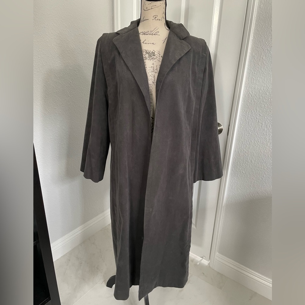 À trigere coat suede